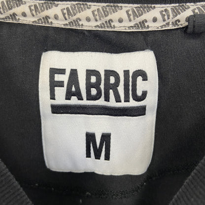 古着 used　FABRIC ファブリック　半袖ビッグプリントTシャツ　女性　クルーネック　黒　ブラック　レトロ　Lサイズ