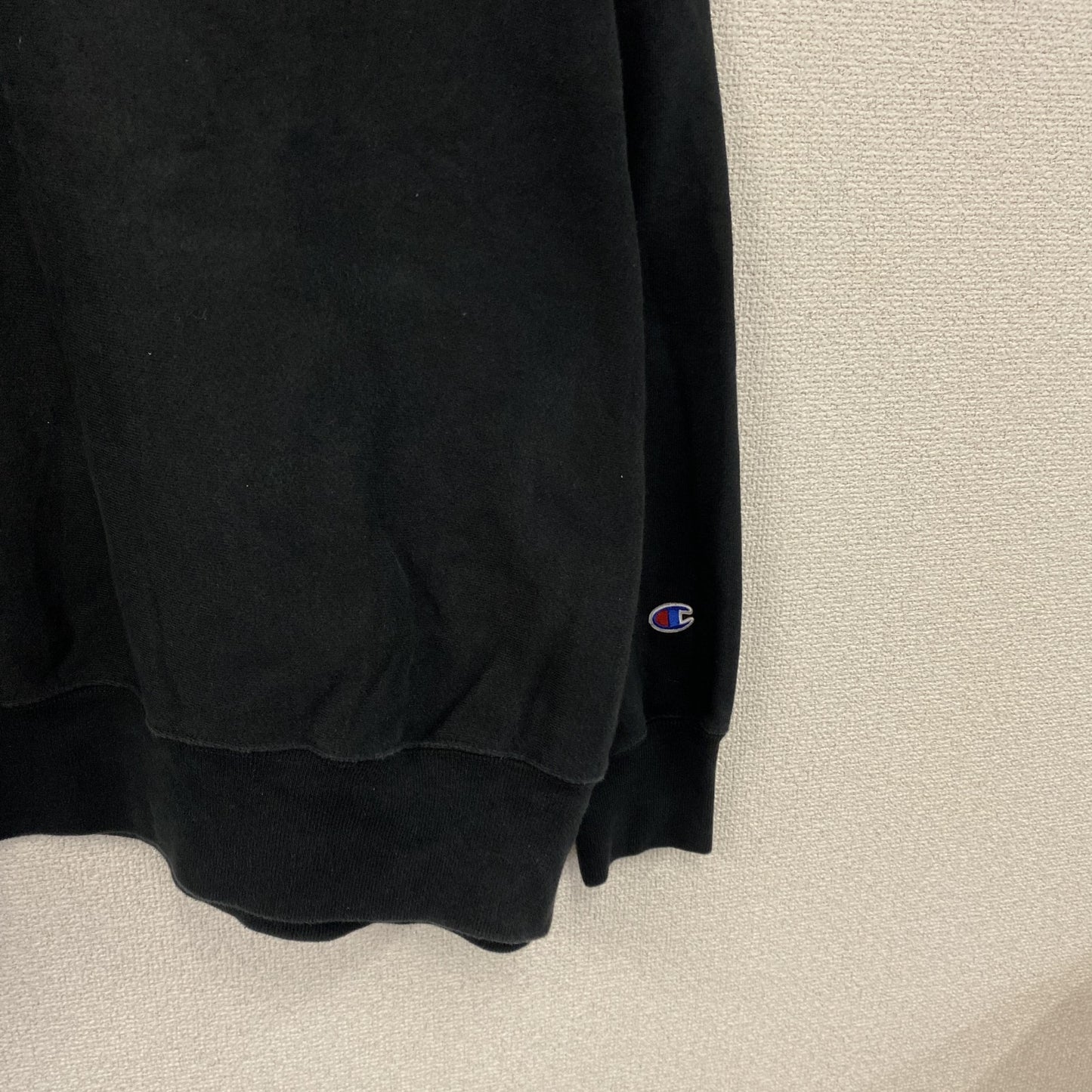 Champion　チャンピオン　リバースウィーブ　スウェット/トレーナー　デカロゴ　黒　ブラック　3XLサイズ