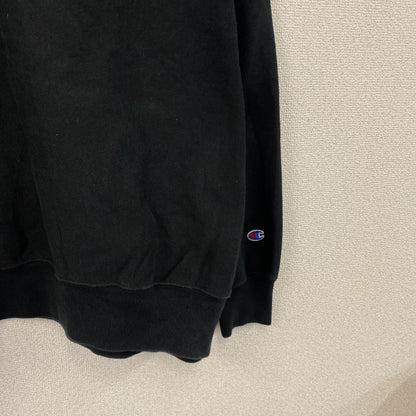 Champion　チャンピオン　リバースウィーブ　スウェット/トレーナー　デカロゴ　黒　ブラック　3XLサイズ