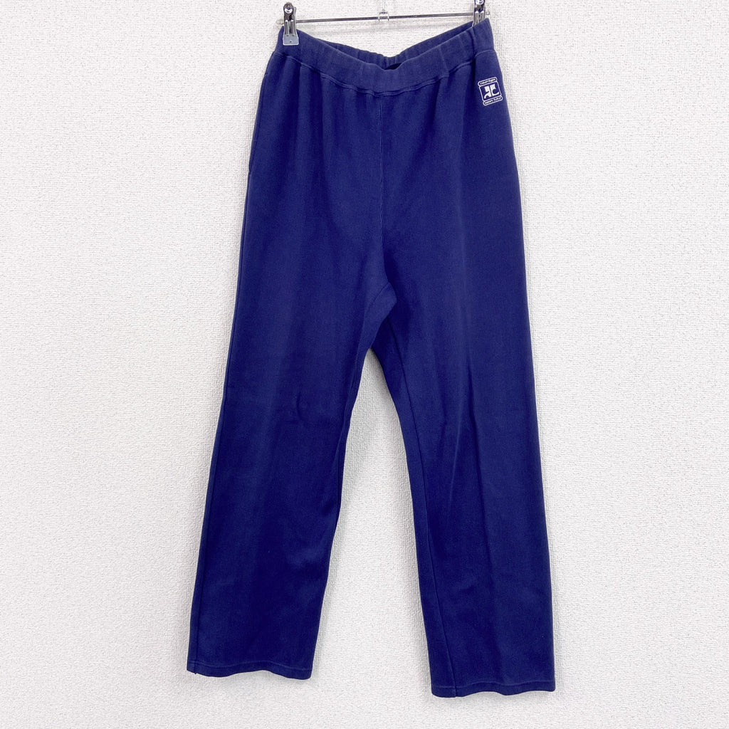 Courreges　クレージュ　スウェットパンツ　紺　ネイビー　W38サイズ