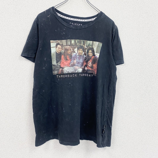 FRIENDS　フレンズ　半袖プリントTシャツ　海外ドラマ　黒　ブラック　XLサイズ