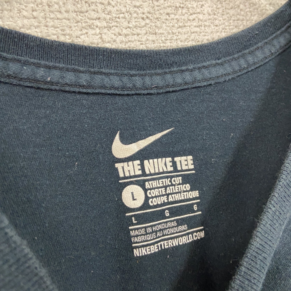 NIKE　ナイキ　半袖ネオンプリントTシャツ　黒　ブラック　Lサイズ