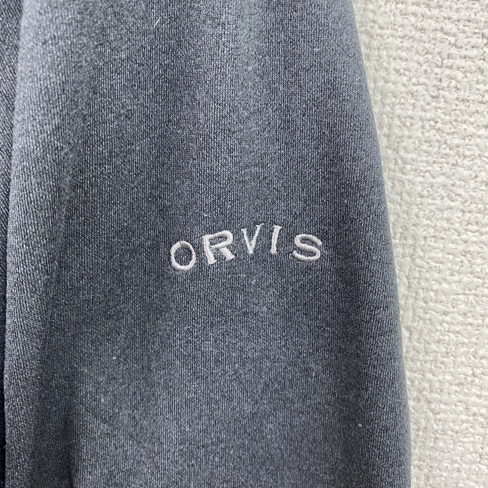 ORVIS　オービス　トラックジャケット/ジャージ　中綿入り　灰色　グレー　XLサイズ