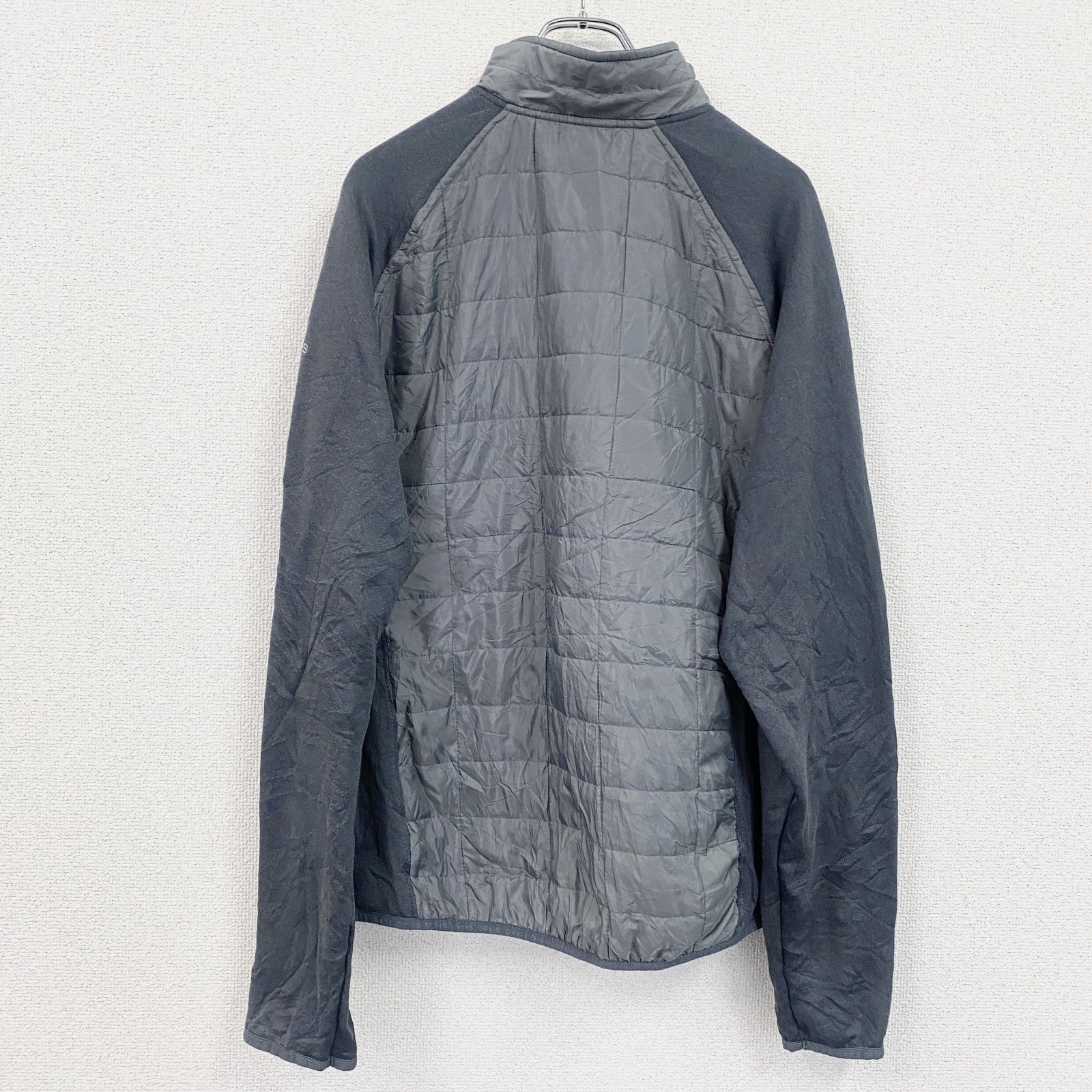 ORVIS　オービス　トラックジャケット/ジャージ　中綿入り　灰色　グレー　XLサイズ
