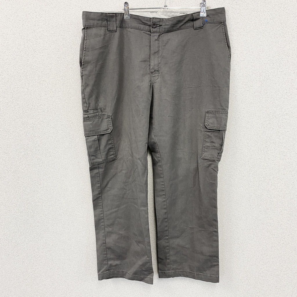 Dickies　ディッキーズ　カーゴパンツ　ワークパンツ　ジップフライ　灰色　グレー　W40サイズ
