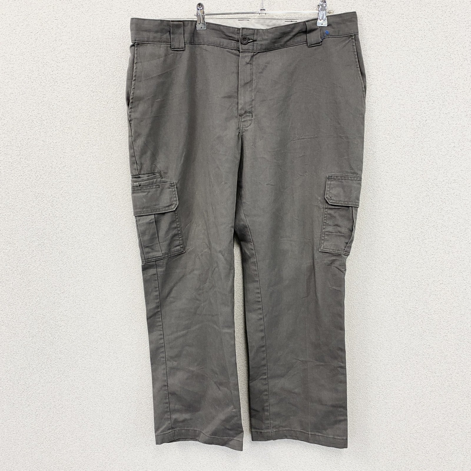 Dickies　ディッキーズ　カーゴパンツ　ワークパンツ　ジップフライ　灰色　グレー　W40サイズ