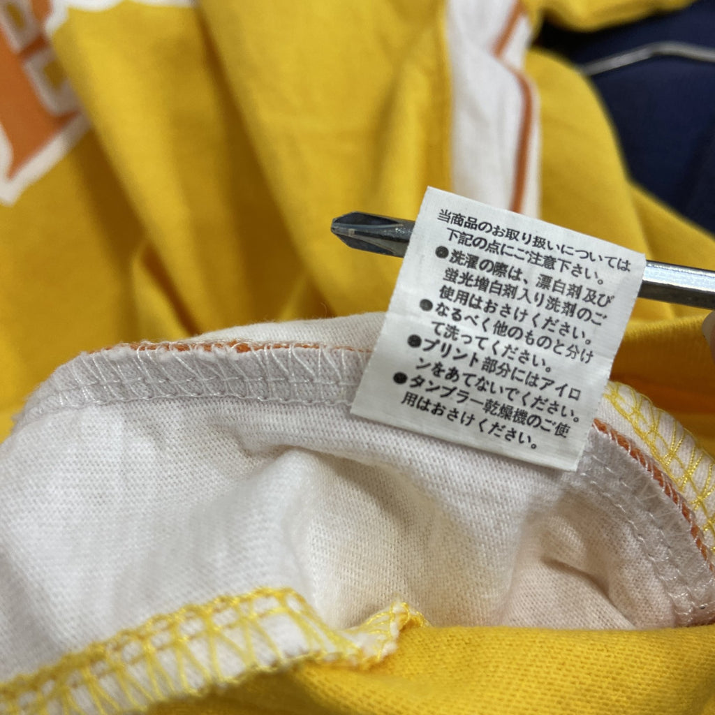 ～00s　ANA’s ピカ夏家族旅行　ポケモン　ピカチュウ　半袖コラボTシャツ　黄色　イエロー
