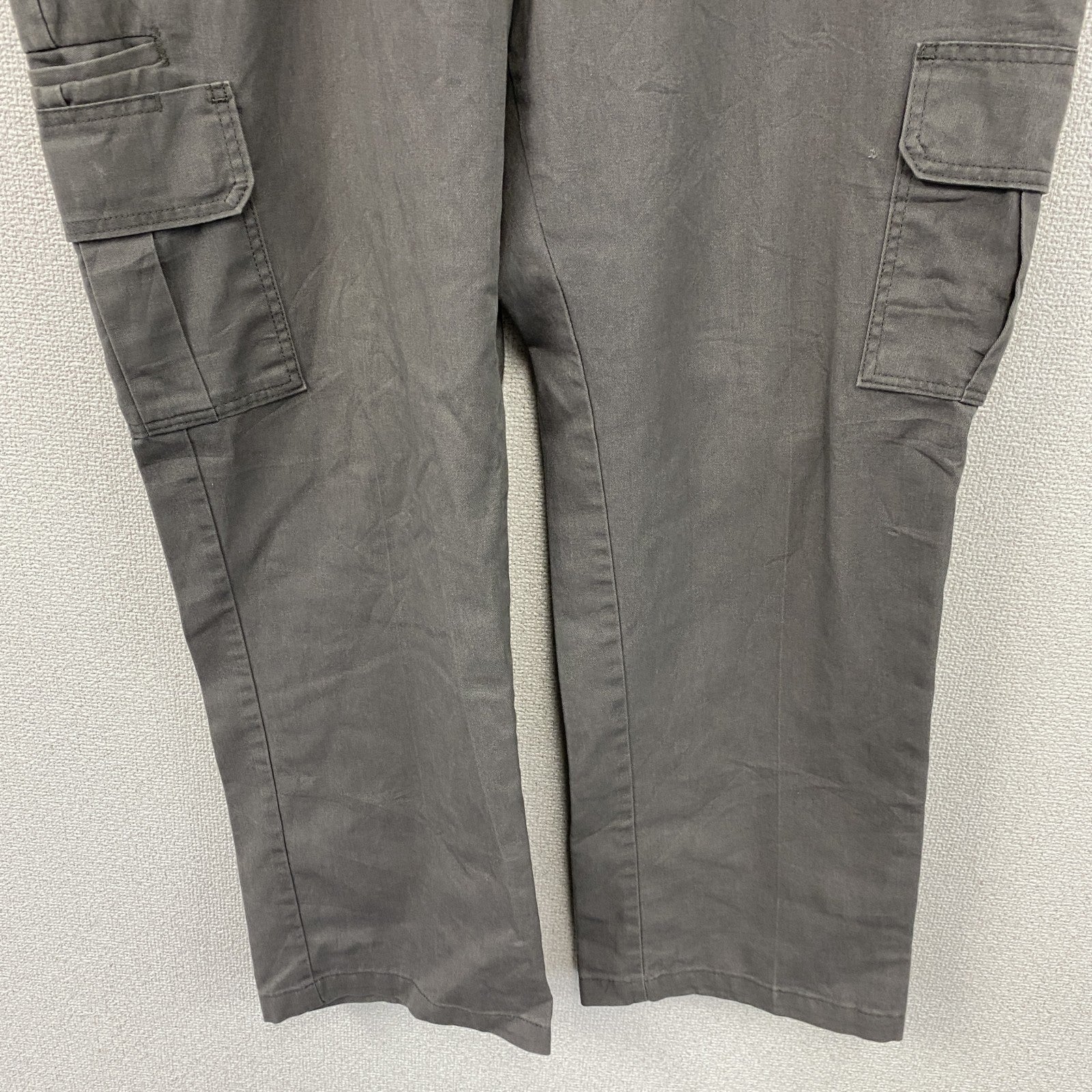 Dickies　ディッキーズ　カーゴパンツ　ワークパンツ　ジップフライ　灰色　グレー　W40サイズ
