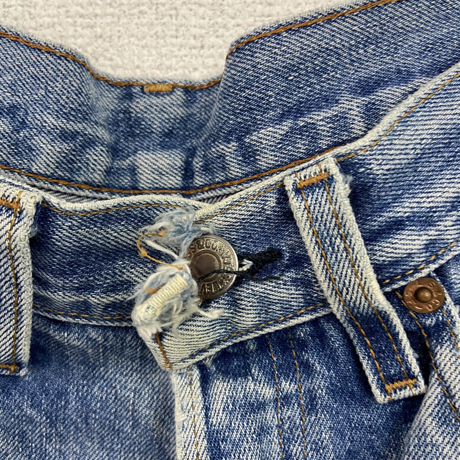 ～90s　Levi’ｓ　リーバイス　BIG E　デニムハーフパンツ/ショートパンツ　ヴィンテージ　インディゴ