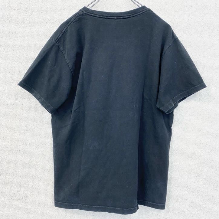 古着 used　BATTLEFIELD４　バトルフィールド　半袖ゲームプリントTシャツ　クルーネック　レトロ　黒　ブラック　XL