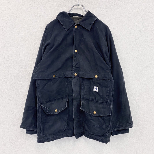 Carhartt　カーハート　ADAM KIMMEL　トラディショナルジャケット　ダックカバーオール　黒　ブラック　Mサイズ