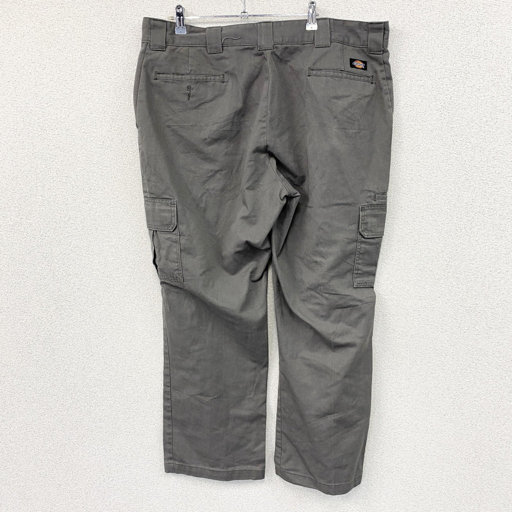 Dickies　ディッキーズ　カーゴパンツ　ワークパンツ　ジップフライ　灰色　グレー　W40サイズ