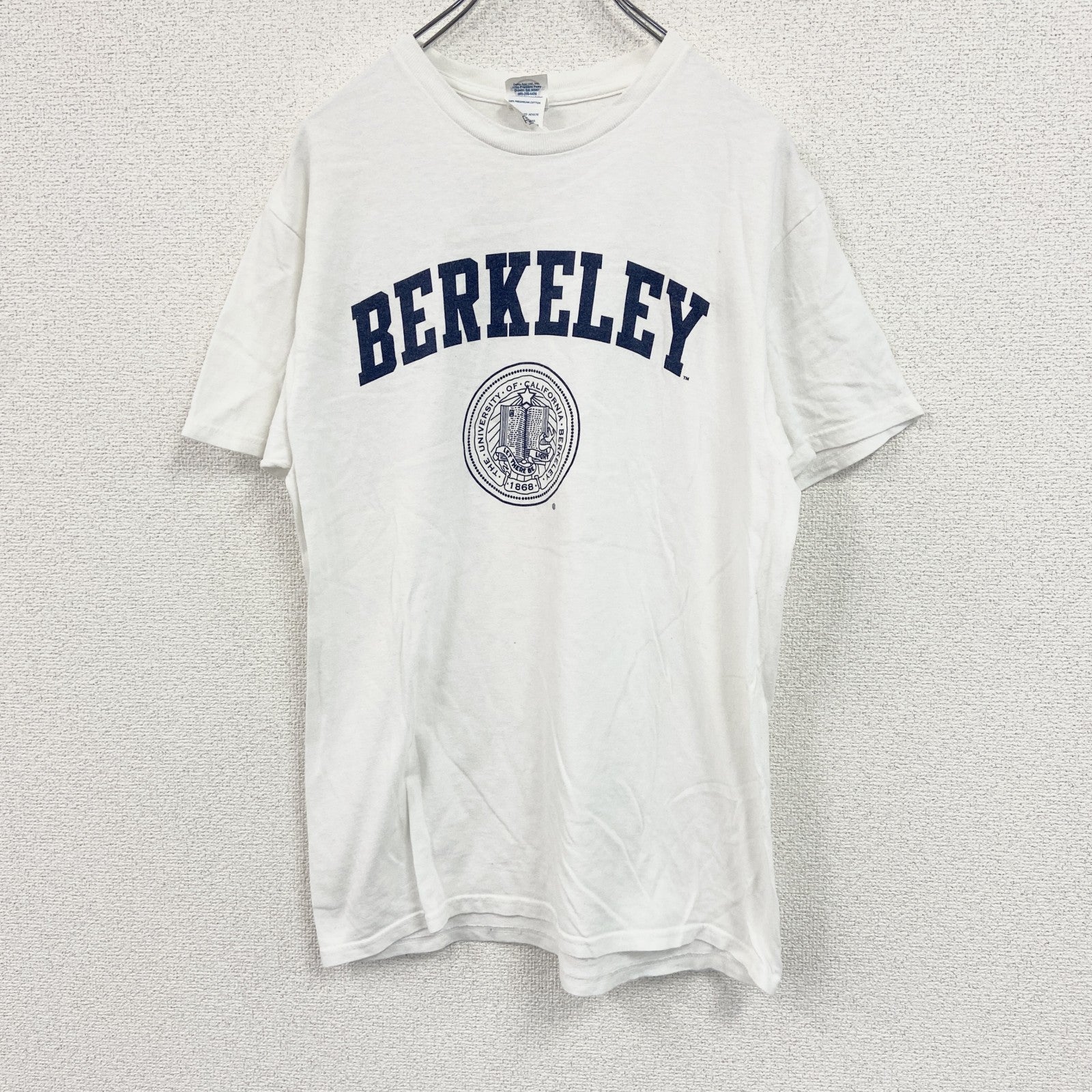 DELTA　デルタ　半袖プリントTシャツ　白　ホワイト　Mサイズ