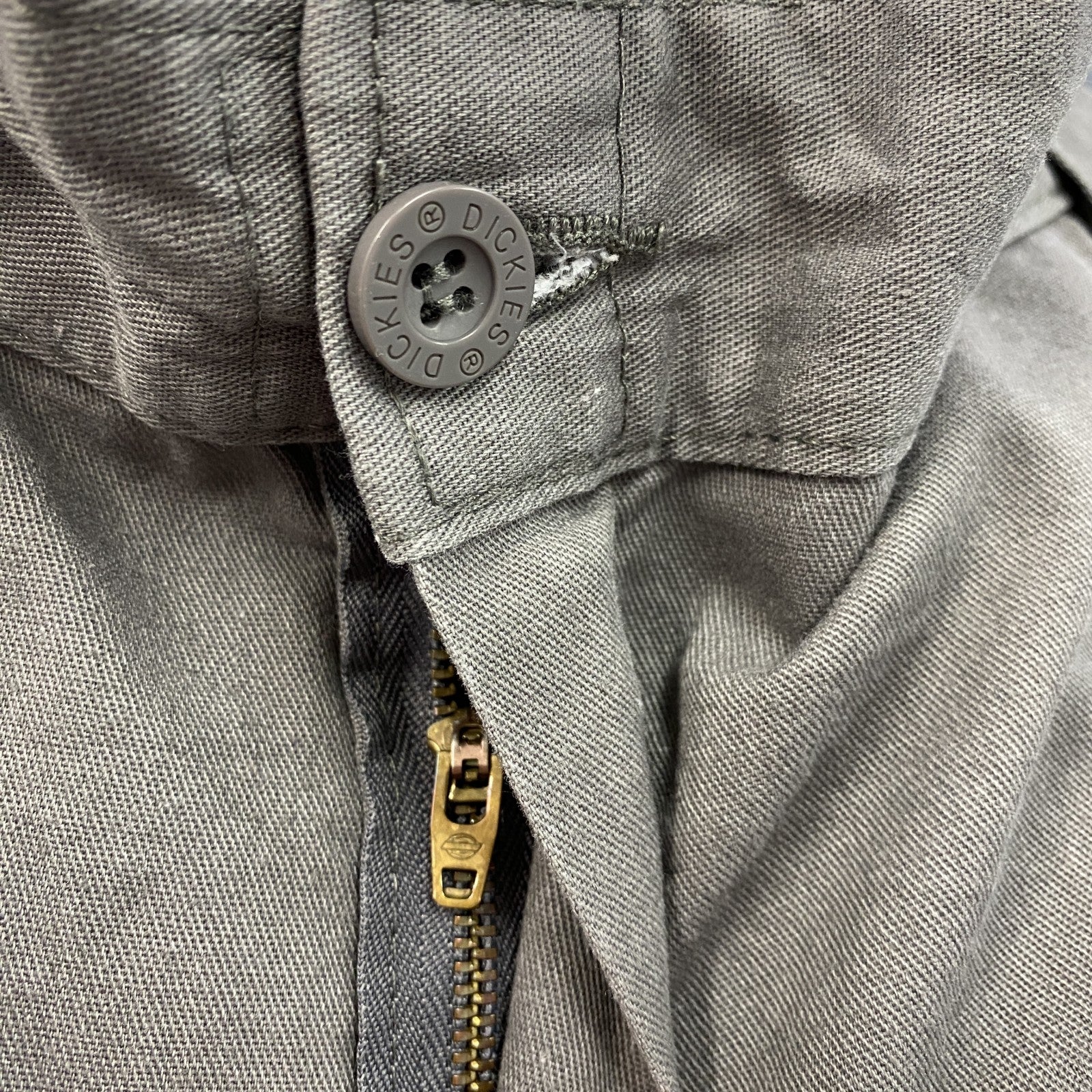 Dickies　ディッキーズ　カーゴパンツ　ワークパンツ　ジップフライ　灰色　グレー　W40サイズ