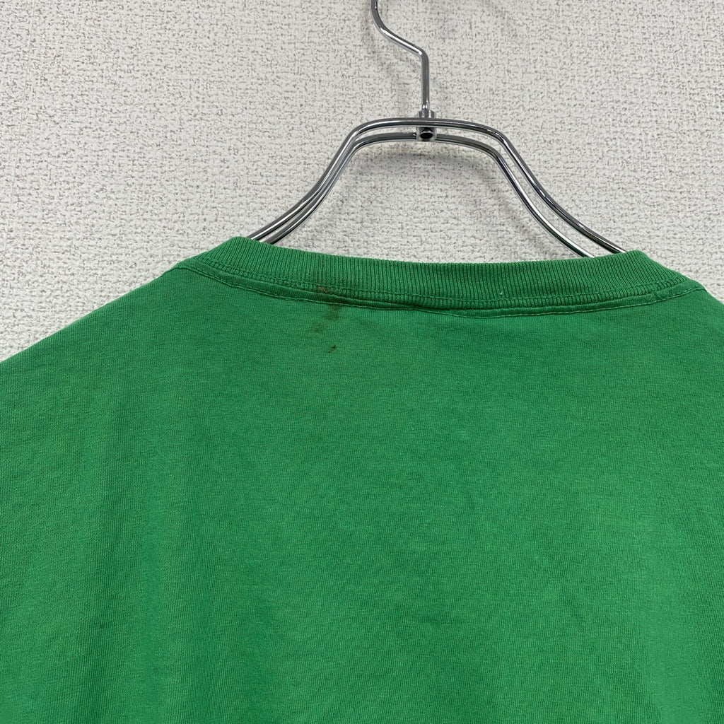 FRUIT OF THELOOM　フルーツオブザルーム　半袖プリントTシャツ　緑　グリーン　XLサイズ