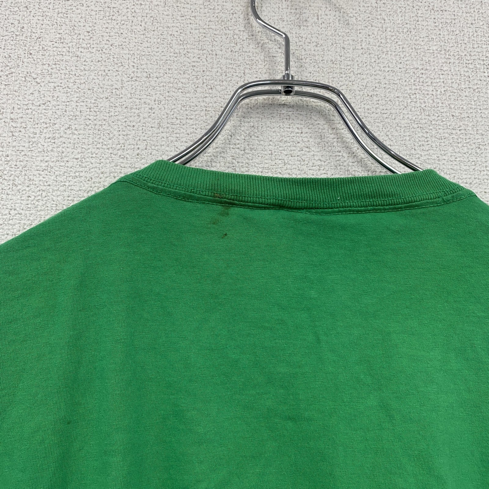 FRUIT OF THELOOM　フルーツオブザルーム　半袖プリントTシャツ　緑　グリーン　XLサイズ