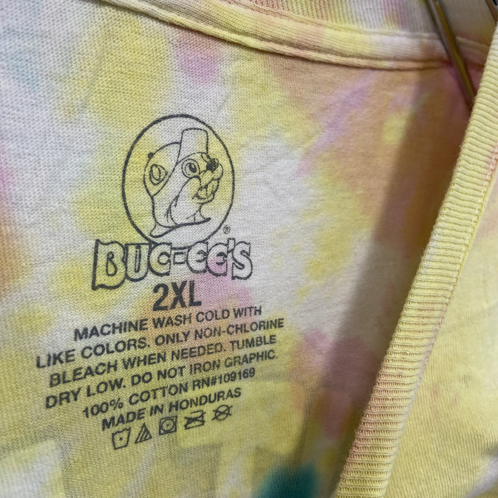 BUC-EE'S　バッキーズ　半袖プリントTシャツ　タイダイ柄　2XLサイズ
