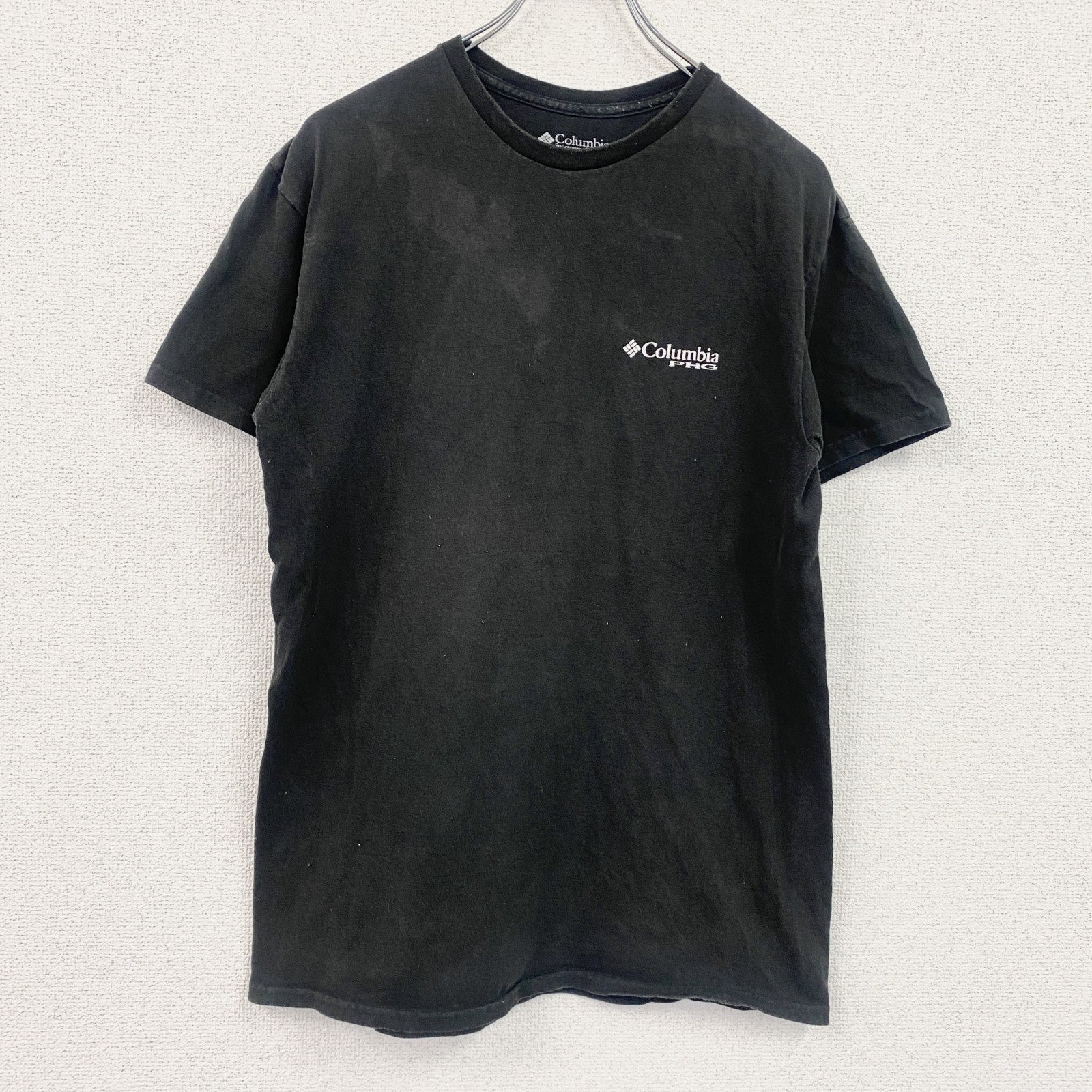 Coloumbia　コロンビア　半袖プリントTシャツ　黒　ブラック　Mサイズ