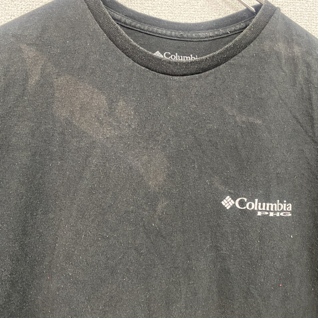 Coloumbia　コロンビア　半袖プリントTシャツ　黒　ブラック　Mサイズ