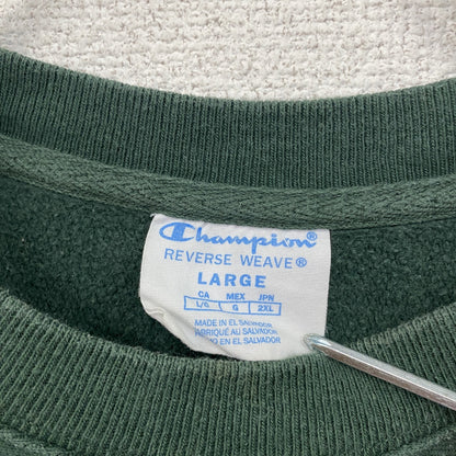 Champion　チャンピオン　リバースウィーブ　スウェット/トレーナー　カレッジプリント　緑　グリーン　Lサイズ