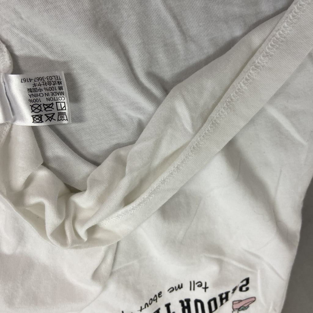 24HOUR TELEVISHON　24時間テレビ　半袖アニメプリントTシャツ　日テレ　名探偵コナン　白　ホワイト　Lサイズ