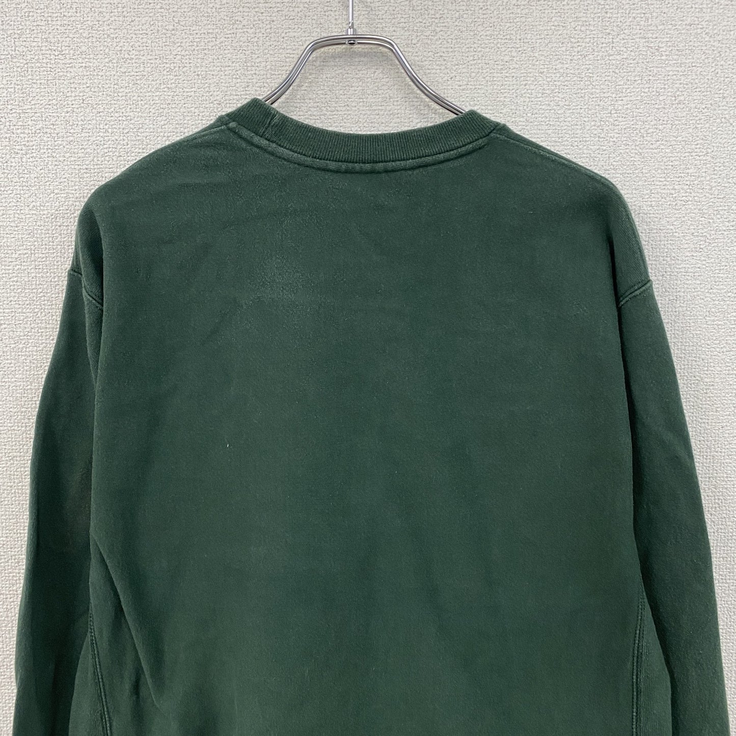Champion　チャンピオン　リバースウィーブ　スウェット/トレーナー　カレッジプリント　緑　グリーン　Lサイズ