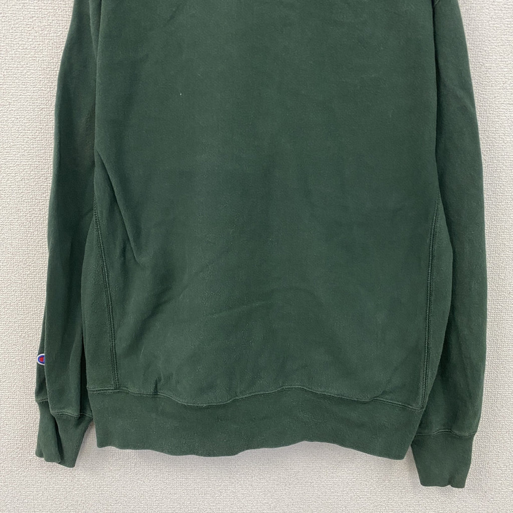 Champion　チャンピオン　リバースウィーブ　スウェット/トレーナー　カレッジプリント　緑　グリーン　Lサイズ