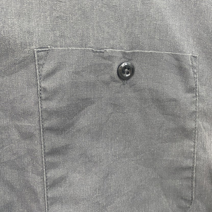 Dickies　ディッキーズ　半袖ワークシャツ　2つポケット　ワンポイント　黒　ブラック　3XLサイズ