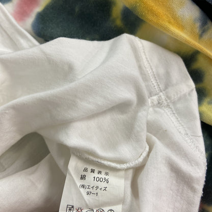 HACHIJYUBUNNO ICHI　半袖プリントTシャツ　白　ホワイト　Sサイズ