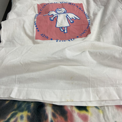 HACHIJYUBUNNO ICHI　半袖プリントTシャツ　白　ホワイト　Sサイズ