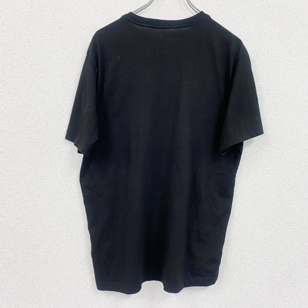 GEORGE　半袖プリントTシャツ　黒　ブラック　Lサイズ