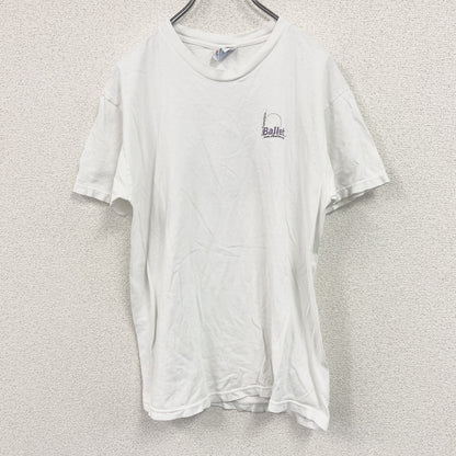 Hanes　ヘインズ　半袖プリントTシャツ　白　ホワイト　Mサイズ