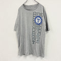 MAJOR LEAGUE BASEBALL　メジャーリーグベースボール　MLB　半袖プリントTシャツ　灰色　グレー