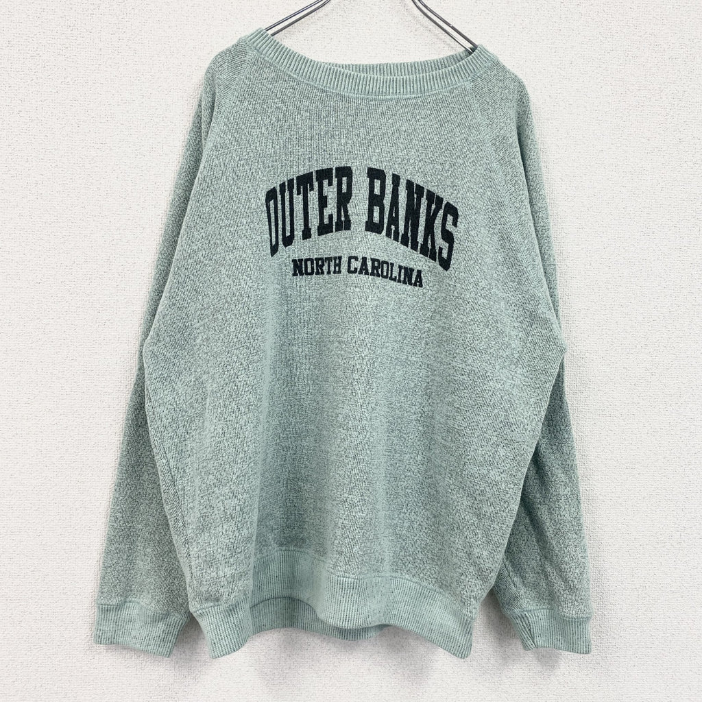 BASIX OF AMERICA　スウェット/トレーナー　ミントグリーン　XLサイズ