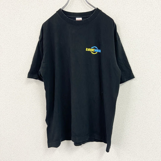 United Athle　ユナイテッドアスレ　半袖お笑いフェスプリントTシャツ　ダイエンカイ　芸人　黒　ブラック　XLサイズ