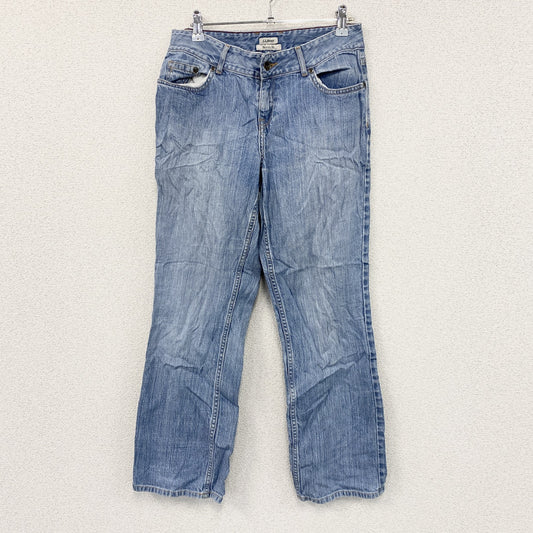 L.L.Bean　エルエルビーン　デニムパンツ/ジーンズ　ジップフライ　縦落ち　インディゴ　6サイズ