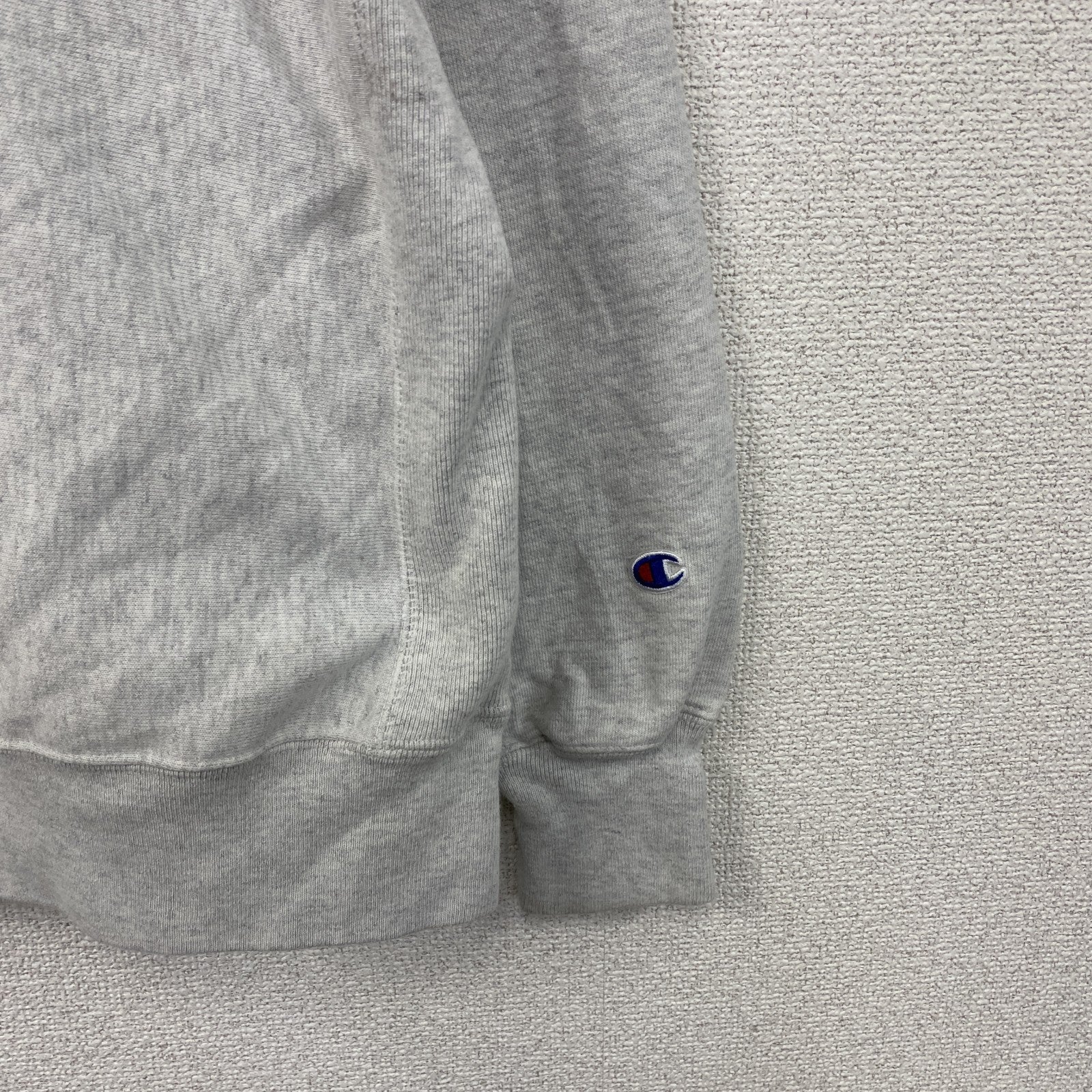 Champion　チャンピオン　リバースウィーブ　スウェット/トレーナー　カレッジプリント　霜降りグレー　Lサイズ