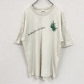 FRUIT OF THE LOOM　フルーツオブザルーム　半袖プリントTシャツ　ベージュ　Lサイズ