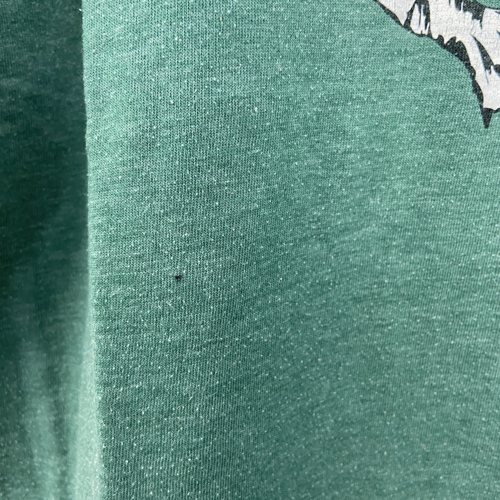 古着 used　riedaill　半袖プリントTシャツ　ビーバー　クルーネック　カジュアル　シティーボーイ　緑　レトロ　Sサイズ