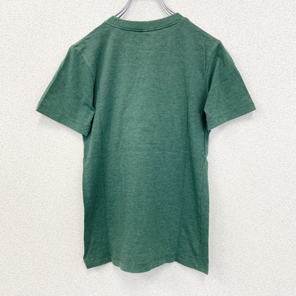 古着 used　riedaill　半袖プリントTシャツ　ビーバー　クルーネック　カジュアル　シティーボーイ　緑　レトロ　Sサイズ