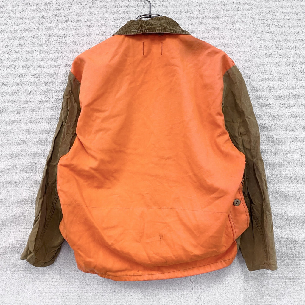 70s～　SAFTBAK　サフㇳバック　ハンティングジャケット　ダブルジップ　ヴィンテージ　茶色　ブラウン　オレンジ