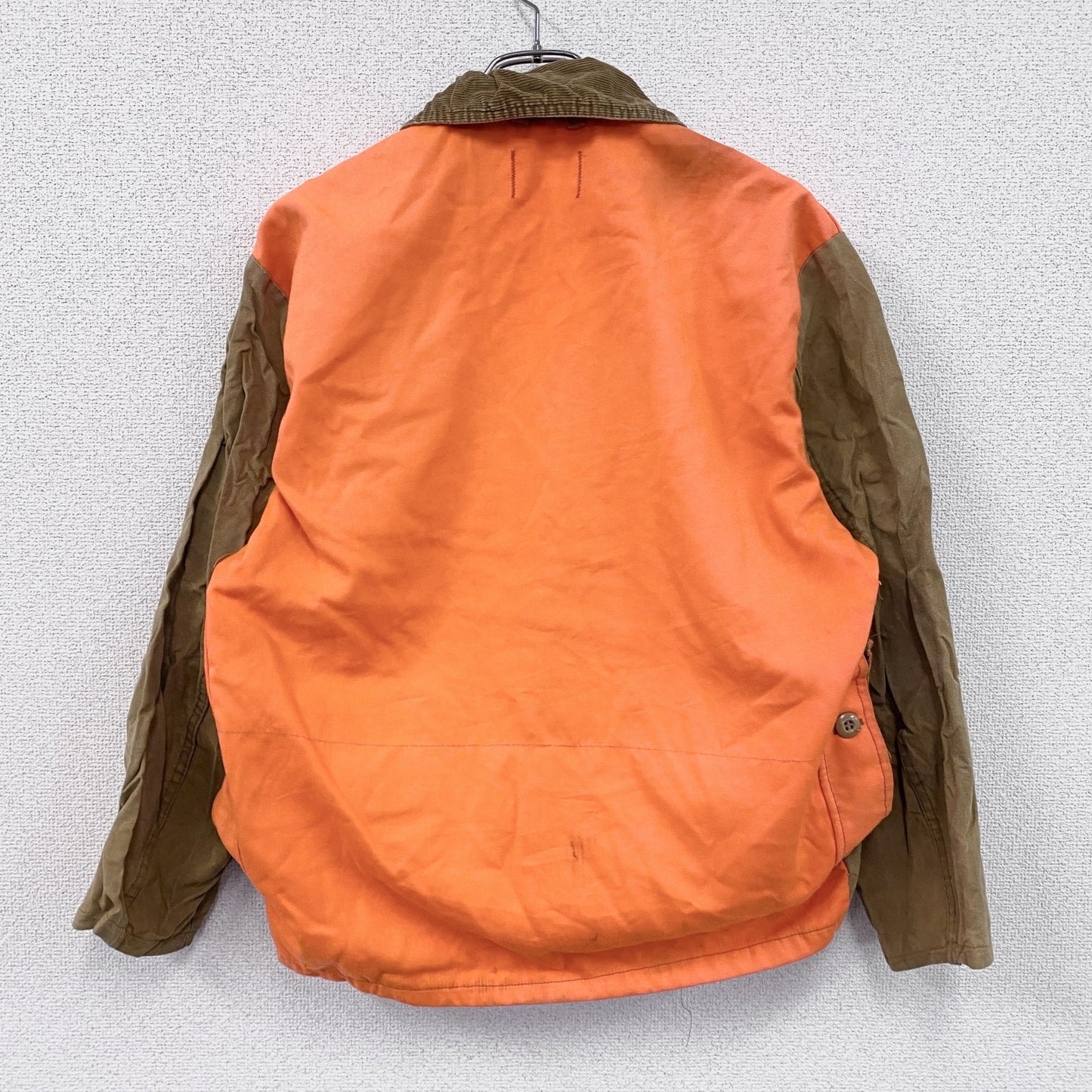 70s～　SAFTBAK　サフㇳバック　ハンティングジャケット　ダブルジップ　ヴィンテージ　茶色　ブラウン　オレンジ