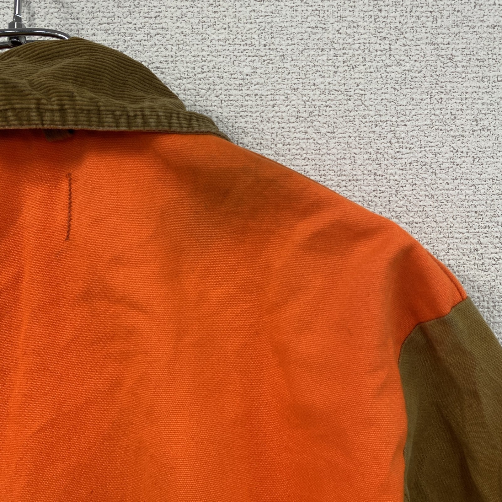 70s～　SAFTBAK　サフㇳバック　ハンティングジャケット　ダブルジップ　ヴィンテージ　茶色　ブラウン　オレンジ