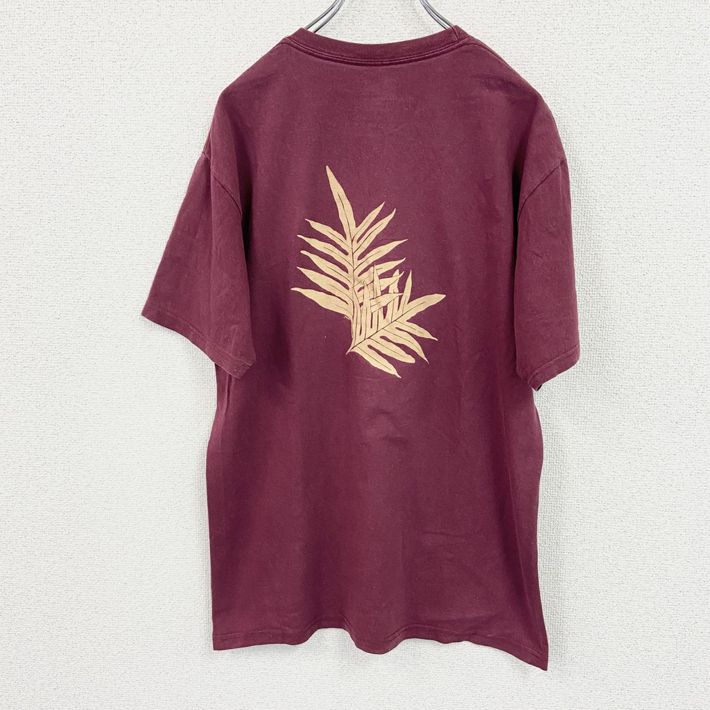 Hanes　ヘインズ　半袖プリントTシャツ　赤　レッド　Mサイズ