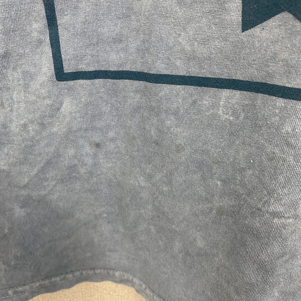PLAYBOY　プレイボーイ　半袖プリントTシャツ　水色　ライトブルー　Lサイズ