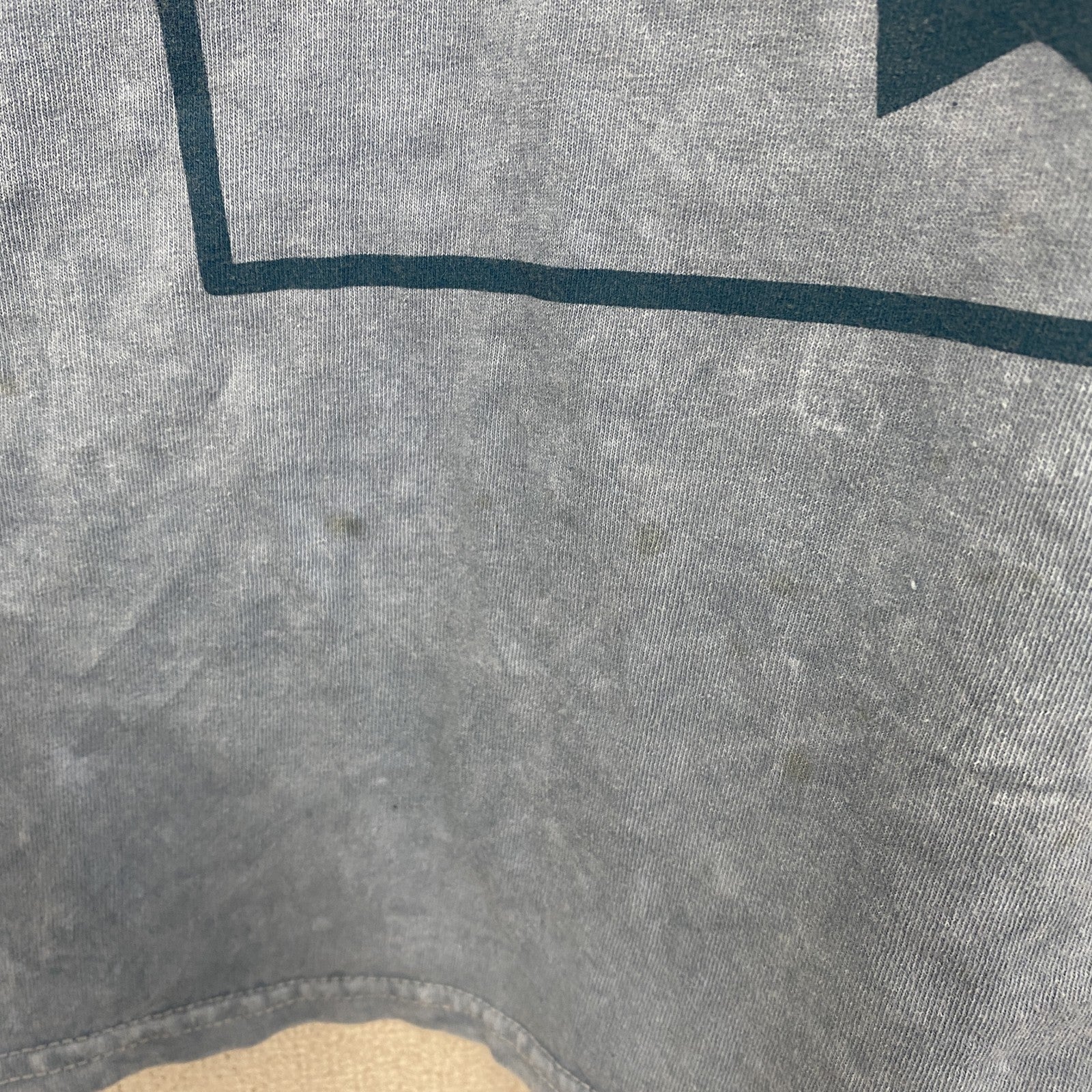PLAYBOY　プレイボーイ　半袖プリントTシャツ　水色　ライトブルー　Lサイズ