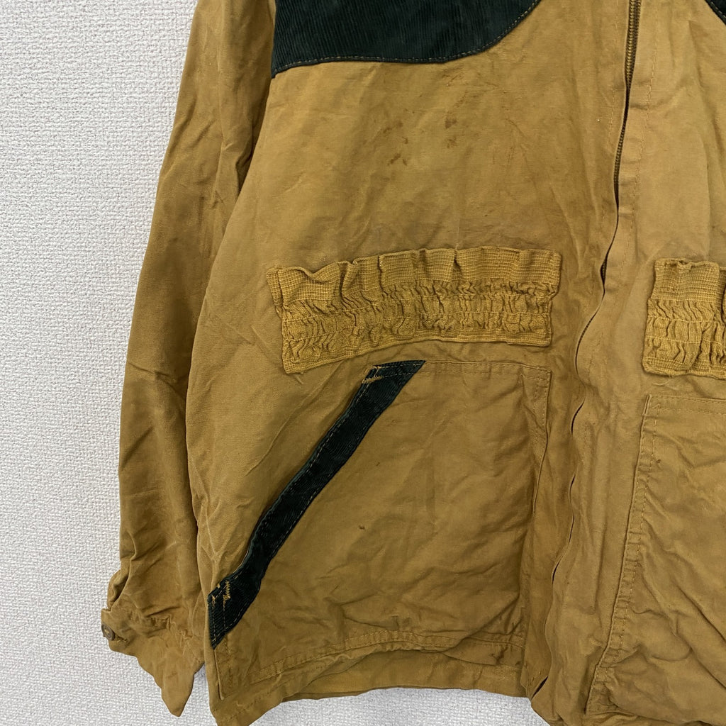 ～70s　American Filed　ハンティングジャケット　TALONジップ　ヴィンテージ　ベージュ　44サイズ