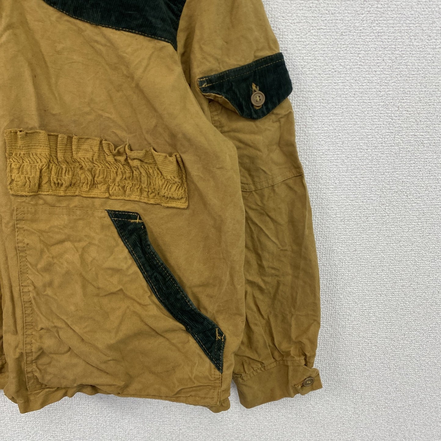 ～70s　American Filed　ハンティングジャケット　TALONジップ　ヴィンテージ　ベージュ　44サイズ