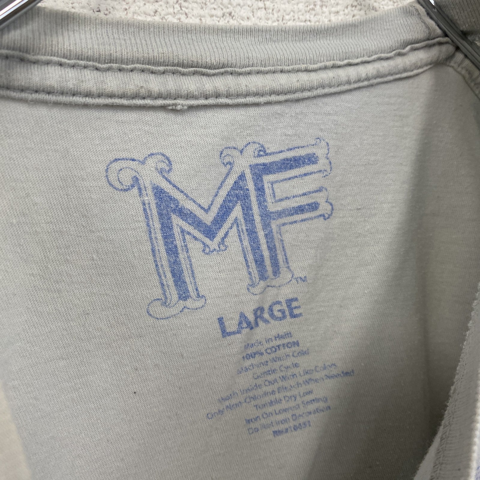 MF　YO GABBA GABBA　半袖プリントTシャツ　灰色　グレー　Lサイズ