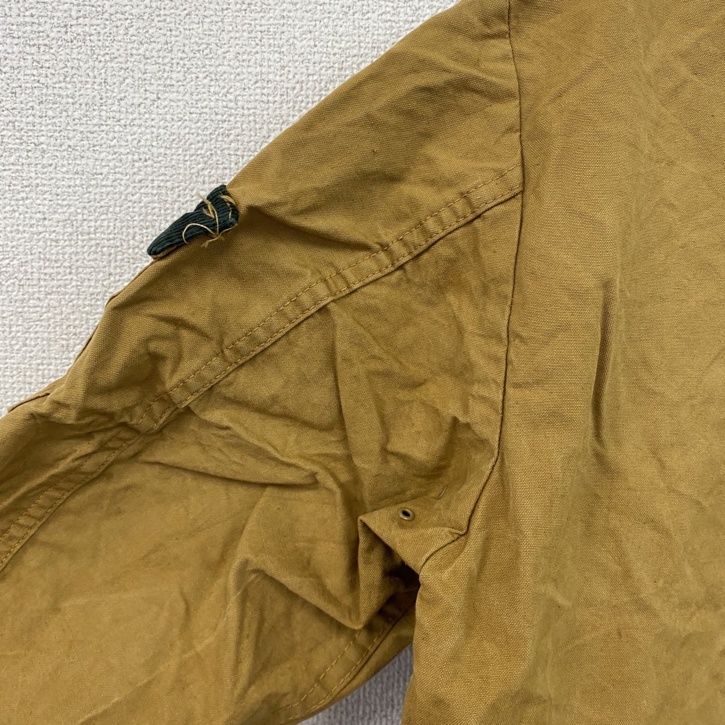 ～70s　American Filed　ハンティングジャケット　TALONジップ　ヴィンテージ　ベージュ　44サイズ